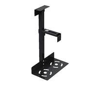 Supporto per CPU Supporto universale for custodia for PC sotto la scrivania, montaggio su supporto for CPU lato parete Supporto for gancio for mainframe regolabile for PC adatto alla maggior parte del