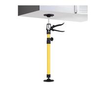 Supporto per cric a risparmio di lavoro per l'installazione dell'armadio, regolatore telescopico manuale, attrezzi per ascensori, barra di supporto in acciaio (giallo, 50-150 cm)
