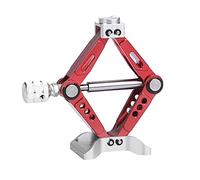 Supporto per cricchetto RC, 8x7,5 cm, Regolabile, in Metallo, con Forbici, Accessorio Decorativo per Parti di Simulazione di Auto cingolate in Scala 1/10