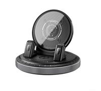 Supporto per cruscotto auto con una sola mano (materiale nero) | Base in silicone antiscivolo, presa sicura, impedisce lo scivolamento, si adatta a telefoni di grandi dimensioni