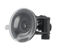 Supporto per cruscotto auto per fotocamera digitale compatta, GPS, webcam e videoregistratore, supporto a ventosa con base da 6,8 cm, materiale ABS, carico 3 kg