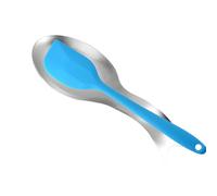 Supporto per cucchiaio da cucina - Resistente poggiaspatola in acciaio inossidabile, ergonomico | Accessorio utile per il piano di lavoro Cucina Casa Ristorante Appartamento Pulizia semplice Organizza