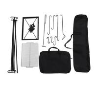 Supporto per cucinare da appendere al falò, resistente e multifunzione, griglia per cucinare, pendenza in da spiaggia