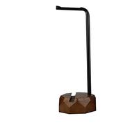 Supporto per cuffie/cuffie in legno di noce e metallo, supporto per cuffie da scrivania, supporto universale portatile per cuffie per la maggior parte delle cuffie da gioco musicali, supporto per