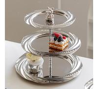 Supporto per Cupcake a Strati, Vassoio per Dessert con Piccola Statuetta di