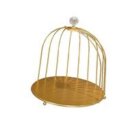 Supporto per cupcake e dessert, stile nordico, per cosmetici, per soggiorno, cassettiera, piano di lavoro, dorato, 1 ripiano, Dorato a 1 livello, 1 ripiano, come descrizione