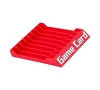 Supporto per custodia per videogiochi per organizzazione scrivania NS, rack con fessura verticale per archiviazione visibile NS e facile selezione a casa Custodia per carte da gioco Organizer Supporto