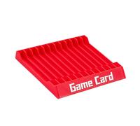 Supporto per custodia per videogiochi per organizzazione scrivania NS, rack con fessura verticale per archiviazione visibile NS e facile selezione a casa Custodia per carte da gioco Organizer Supporto