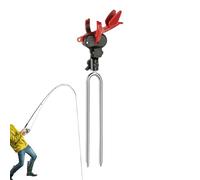 Supporto per da pesca in banca antiscivolo morbido silicone culla