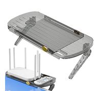 Supporto per decoder TV - Router Rack TV Set-Top Box,Supporto Superiore per Monitor Antiscivolo, Supporto memorizzabile dello Schermo per Monitor del Computer della TV Schermo Piatto di