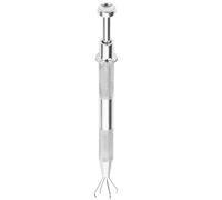Supporto per dente, strumento per afferrare la palla da piercing Impugnatura per dito umanizzata per la riparazione di orologi e occhiali con perline(Artiglio gemma a artigli (trombone))