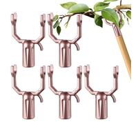 Supporto per di Alberi - Canna per Alberi in Metallo da 5 Pezzi, Kit per Raddrizzare Riutilizzabile per da Frutto, Ancoraggio per Pali da Giardino Regolabile per Frutteto | per il cortile