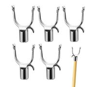 Supporto per di Alberi da frutto, Set di 5 Supporti per Giardino e Balcone, in Metallo Robusto per Alberi Giovani, Rose, pomodori e Piante rampicanti, Supporto Stabile per Piante Rialzate, Serre