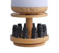 Supporto per diffusore di olio - Supporto per diffusore per supporto di olio | Portaoggetti per olio per aromaterapia in legno | Scaffale per fragranze con display per diffusore per organizer per cust
