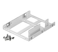 Supporto per Dischi Goobay Universal 2.5" a 3.5" Argento