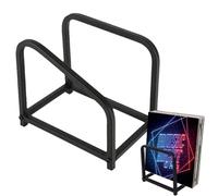 Supporto per dischi, supporto per dischi per album, memorizzazione di album di registrazione | Elegante organizzatore di ordinamento di file da ufficio, porta giornali, espositore per album di libri