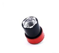 Supporto per disco abrasivo M14 e supporto per spugna per lucidatrice rotativa da 5-7 cm, piastra tampone integrata con anima in metallo per attività di lucidatura dei dettagli (2,5 cm)