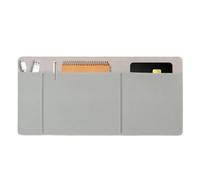 Supporto per disco rigido esterno - Borsa da trasporto per batteria con tre tasche - Organizzatore di per computer portatile adesivo per carte, penne, hub, telefono e