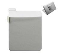 Supporto per disco rigido esterno - Borsa portaoggetti posteriore adesiva per laptop, borsa portaoggetti multifunzionale con scomparti | Organizer riutilizzabile per batteria, mouse, cavi e auricolari