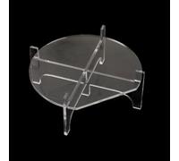 Supporto per dispenser di bevande in acrilico trasparente Facile da montare Supporto per macchina per bevande dal design moderno per uso multiuso Supporto acrilico di grado commerciale