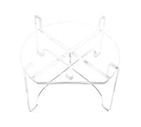 Supporto per dispenser di bevande, supporto per dispenser d'acqua, contenitore per succhi di frutta, base robusta in acrilico trasparente, elegante supporto per dispenser di bevande rimovibile,