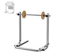 Supporto per dispenser di pluriball, supporto manuale per pluriball resistente con controllo della tensione, supporto manuale da tavolo in schiuma con base antiscivolo, per logistica(50cm)