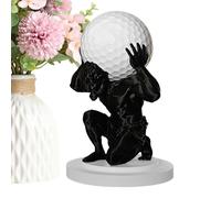 Supporto Per Display Pallina Da Golf - Scultura Di Mitologia Greca, Supporto Artistico Stampato 3D | Collezione Decorativa, Vetrina Sportiva, Organizzatore Di Attrezzature Ornamentali Per
