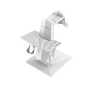 Supporto per Display VR e Controller per Meta Quest 3/Meta Quest Pro/ Quest 2 Supporto per Display Ricaricabile Bianco