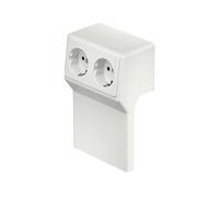 SUPPORTO PER DISPOSITIVI CON DOPPIA PRESA SCHUKO EHA per RD 2GT40105 rws con