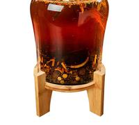 Supporto per distributore di bevande, per feste in legno con gambe | Contenitore per acqua per bevande Supporto per eventi, ristorante, matrimoni, buffet all'aperto Chiesa