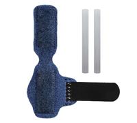 Supporto per dita rotto, supporto per dita rotta, traspirante, per dita dei piedi, per dita dei piedi, buste riutilizzabili per dita dei piedi, stecca per dita rotta imbottita per uomini, donne,