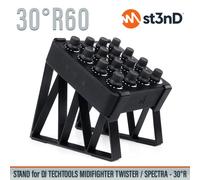 SUPPORTO per DJ TechTools Midi Fighter Twister / Spectra - 30° rialzato di 60 mm
