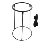 Supporto per Djembe da Viaggio, Supporto per Percussioni in Acciaio al Carbonio Supporto da Pavimento per Dimensioni da 8,5 Pollici a 12 Pollici, 2 Cinghie, Supporto Antiscivolo