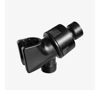 Supporto Per Doccetta Staffa regolabile for supporto for braccio for soffione doccia portatile con accessorio for bagno con supporto universale a sfera girevole(Black)