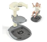Supporto per Doccia per Bambini 2 En 1,Soporte De Baby Shower,Con Soporte Para Cabezal De Ducha,Altura Ajustable,Con Piso Sin Deslizamiento Y Mango De Seguridad,Soporte De Ducha Durante 8-36 Meses