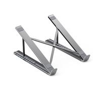 Supporto per docking station per laptop, regolabile in altezza, adattatore multiporta ergonomico con funzione di ricarica rapida, per computer, notebook, casa, lavoro, studio