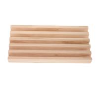 Supporto per domino in legno, organizzatore di carte da gioco per espositore di