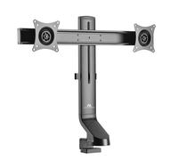 Supporto per doppio monitor da scrivania e PC, compatibile 17-27 pollici