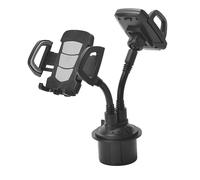 Supporto per doppio telefono per portabicchieri da auto, adatto smartphone