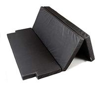 Supporto per dormire Multiflexboard, adatto per VW T5 e T6, materasso pieghevole, coprimaterasso, 185 x 148 x 8 cm, MH-SAVWM, nero