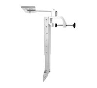 Supporto per ecoscandaglio, di regolazione 'altezza di rotazione a 360°, braccio di montaggio trasduttore con binario per elettronica marina, compatibile con, Lowrance, huminbird, Scotty