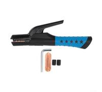 Supporto per elettrodi 500 A, morsetto di saldatura in stile europeo per aste da 6,3-10,0 mm, compatibile con cavi da 95 mm², struttura in lega di rame con impugnatura isolata, ciclo di lavoro del 35%