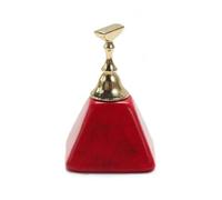 Supporto per esercitarsi con le unghie, Bastoncini campione for unghie Multicolor Display for esercitazione smalto gel for manicure che mostra lo strumento for scaffale(1pcs Red)