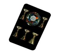 Supporto per esercitarsi con le unghie, Espositore for unghie con magnete multicolore che mostra uno scaffale for strumenti for manicure smalto gel UV(Colorful Display)