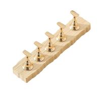 Supporto per esercitarsi con le unghie, Set espositore for unghie in legno for la pratica dello smalto gel con punte finte(A3)
