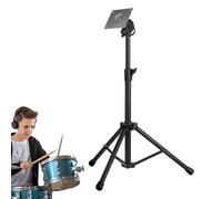 Supporto per Esercitazione Batteria | Supporto Silenzioso Per Rullante | Supporto Regolabile in Altezza per Drum Pad per Viaggi Casa Scuola Campeggio e Performance