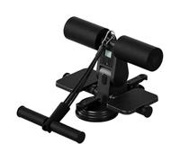 Supporto per esercizi addominali: macchina per sedersi con ventose e di corda, attrezzatura per il fitness con funzione ripetuta per monitorare i progressi | Esercizi di allenamento della