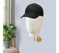 Supporto per espositore per cappelli modello testa manichino da parete per