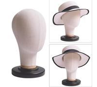 Supporto per espositore per cappello per parrucca con testa a blocco per