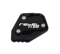 Supporto Per Estensione Cavalletto Laterale CNC Per Moto, Piastra Allargata Per HO&N&DA REBEL CMX1100 CM1100 CMX 1100 2020-2022(Black-1)